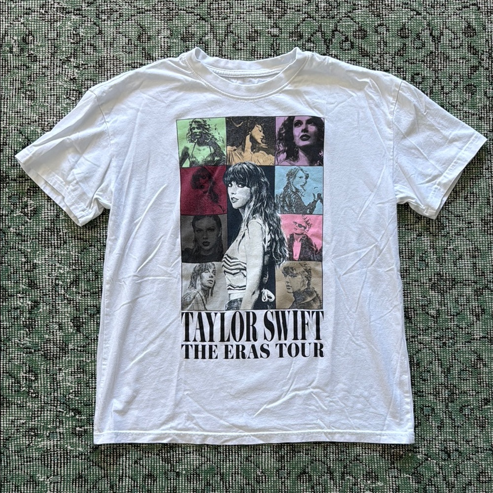 Taylor Swift The Eras Tour White T-Shirt